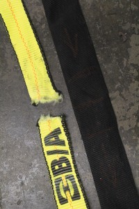 cordura sleeve failed at 8922 Lbs