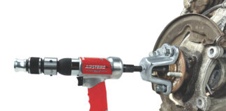 New Air Hammer Powered Hub Puller Cuts Wheel Hub Removal Time by up to 80%