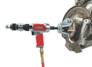New Air Hammer Powered Hub Puller Cuts Wheel Hub Removal Time by up to 80%