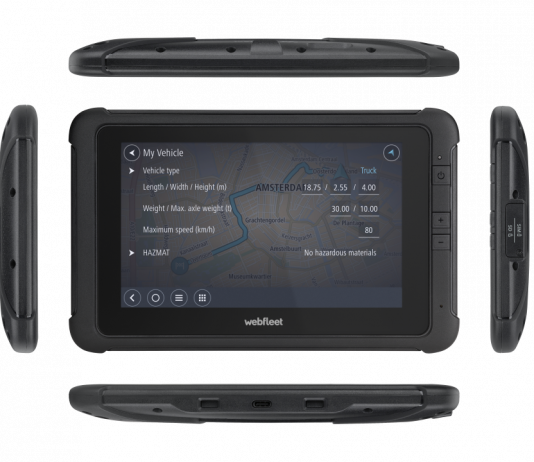 Webfleet Solutions introduces next-generation PRO Driver Terminal offering fleet management with Google™ Services