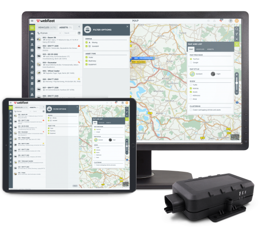 Webfleet Asset Tracking