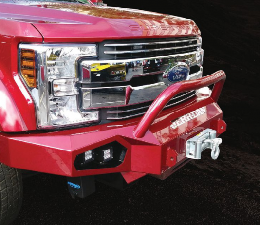 Counterweighted Winch Bumper